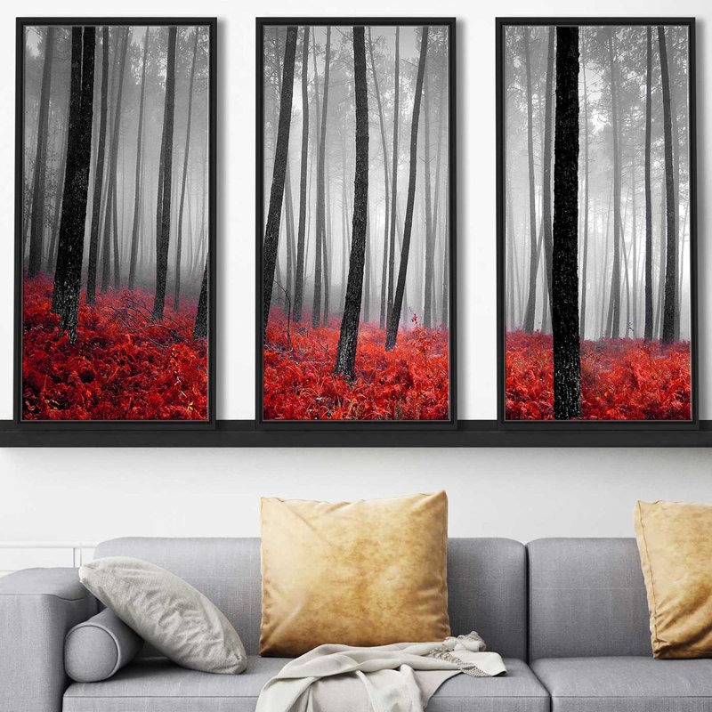 «Autumn Woods II» par Photoinc Studio, H 41,5 po x l 64,5 po x P 2 po