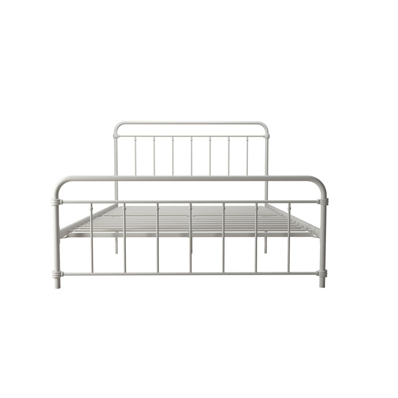 Aanya Bed, White, Kingsize (5')