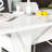 Modern Marble Look Extendable Dining Table, Press-To-Open Leaf, 94.5" Max Length