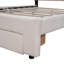 Lit plateforme tapissier Teddy-1620882343