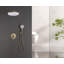 Système de douche à pluie de 12 pouces avec valve en laiton - 2 fonctions (haut / main) et 3 modes de douche à main (haute pression)-126532335