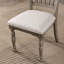 Chaise d'appoint à dossier en lattes Giovanni