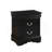 Black Finish Nightstand-564487885