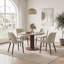 46.5cm H Fabric Upholstered Side Chair in Camel-132718388