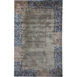 Hand-Knotted High-Quality Multi-Colored Area Rug