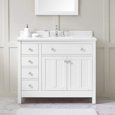 OVE Decors Newcastle 42 in. Single Sink Bathroom Vanity