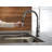 Trinsic Black Stainless Touch Kitchen Faucet with Pull Down Sprayer, Modern Single Hole Touch On Kitchen Sink Faucet, Single Handle, Black Stainless-35980877