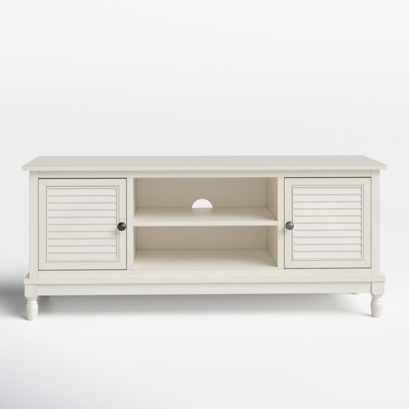 Chelse TV Stand, Distressed White
