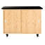 Mobile Series 48'' H x 36'' W 1 Laptop/Tablet Storage Cart with Wheels