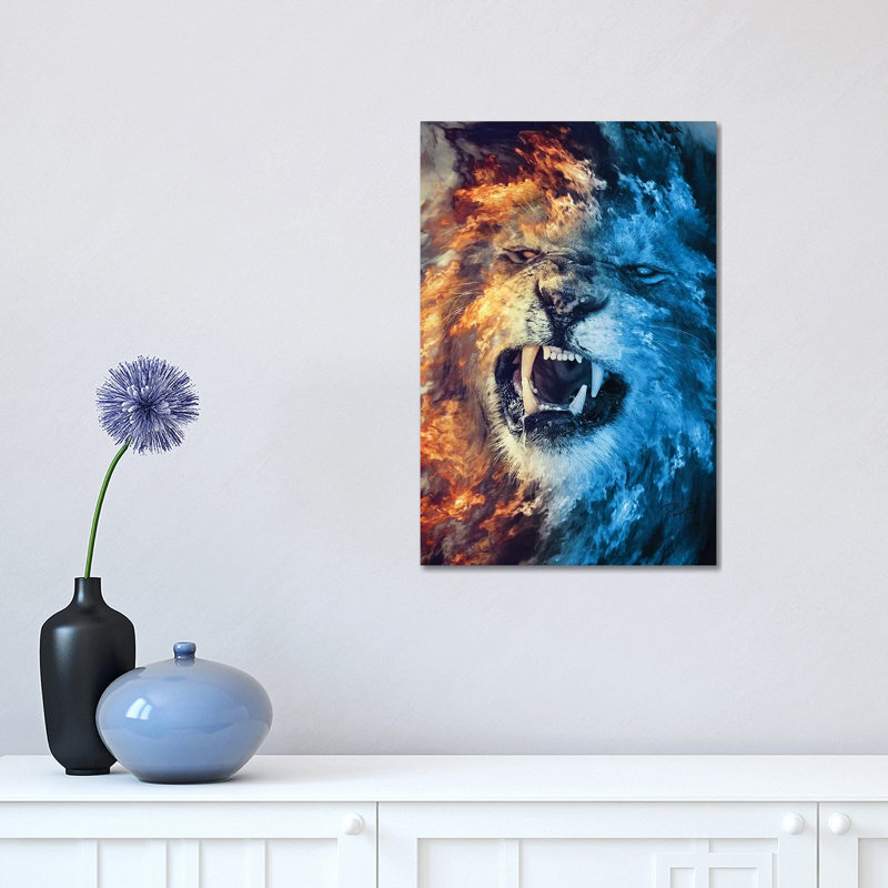 Fire And Ice by Paul Haag - Wrapped Canvas Print, 45.72cm H x 30.48cm W x 1.91cm D