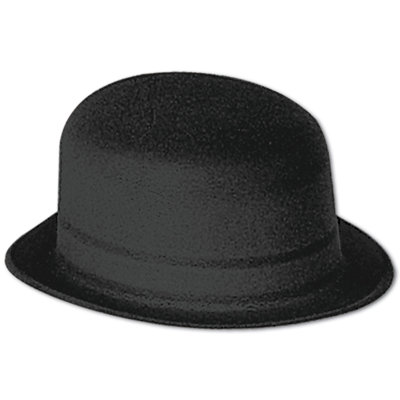 Black Velour Derby - paquet de 24