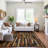 Premium Machine Washable Kumbhar AMF1301 Stripes Rug-280856732