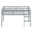 Wooden Loft Bed With Ladder-1384386302