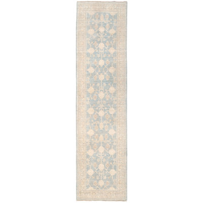 Vegetable Dye One-of-a-Kind 2'6 X 10' Runner Wool Area Rug in