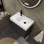 Meuble-lavabo mural avec lavabo et 2 portes-1355671826