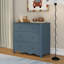 Commode 4 tiroirs Sutton, bleu brumeux-356734105