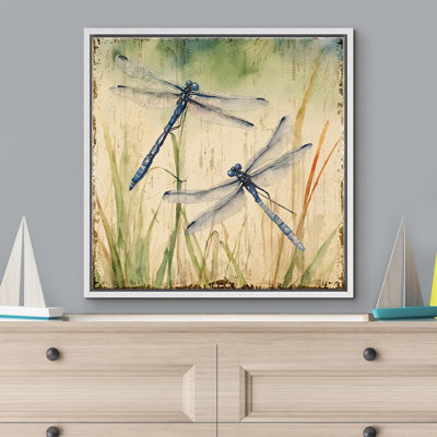 Cute Little Animals " Tranquil Dragonflies Nature-Inspired Watercolor Animals "