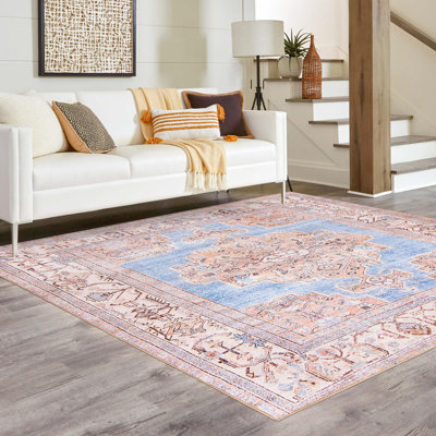 Oppie Chenille Abstract Indoor Rug