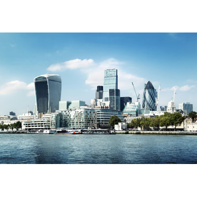 London City Skyline - Photographie sur toile tendue