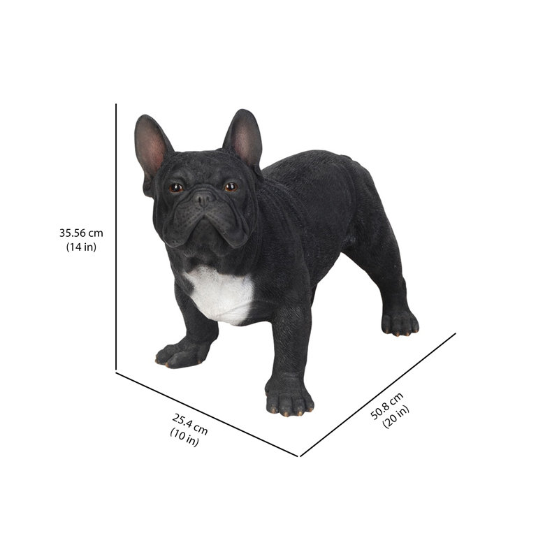 Figurine bouledogue français