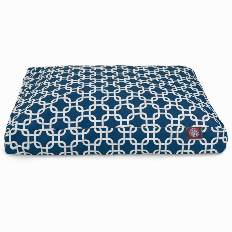 Coussin Links Orthopedic, Bleu marine, Grand (l 36 po x P 44 po x H 5 po) ;