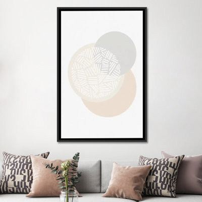 « minimalier géométrique iv », impression sur toile