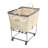 Canvas Rolling Laundry Basket with Handles-132062711-132062710