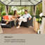 Pantheon Solid Sky Blumfeldt Fabric Side Wall for Gazebo-42115015