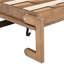 Bois - couleur, lit simple, fonction de charge intégrée, tiroir, tablettes de rangement, fiable, bois de pin, structure simple, teinté, station, 2, cadre-763066368