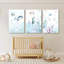 3 Piece Wrapped Canvas Wall Art