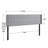 Guarani Adjustable Height Upholstered Wingback Headboard, Modern Channel Design-785316102-785322516