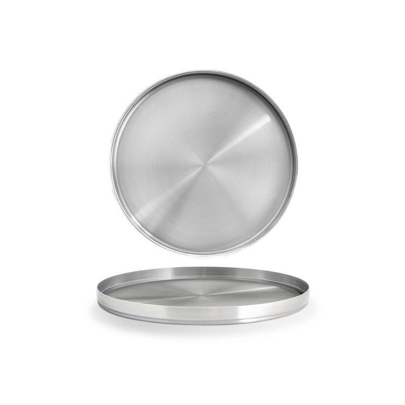 Canvas 12" Brushed Dinner Plate