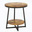Table d'appoint moderne à 2 niveaux
