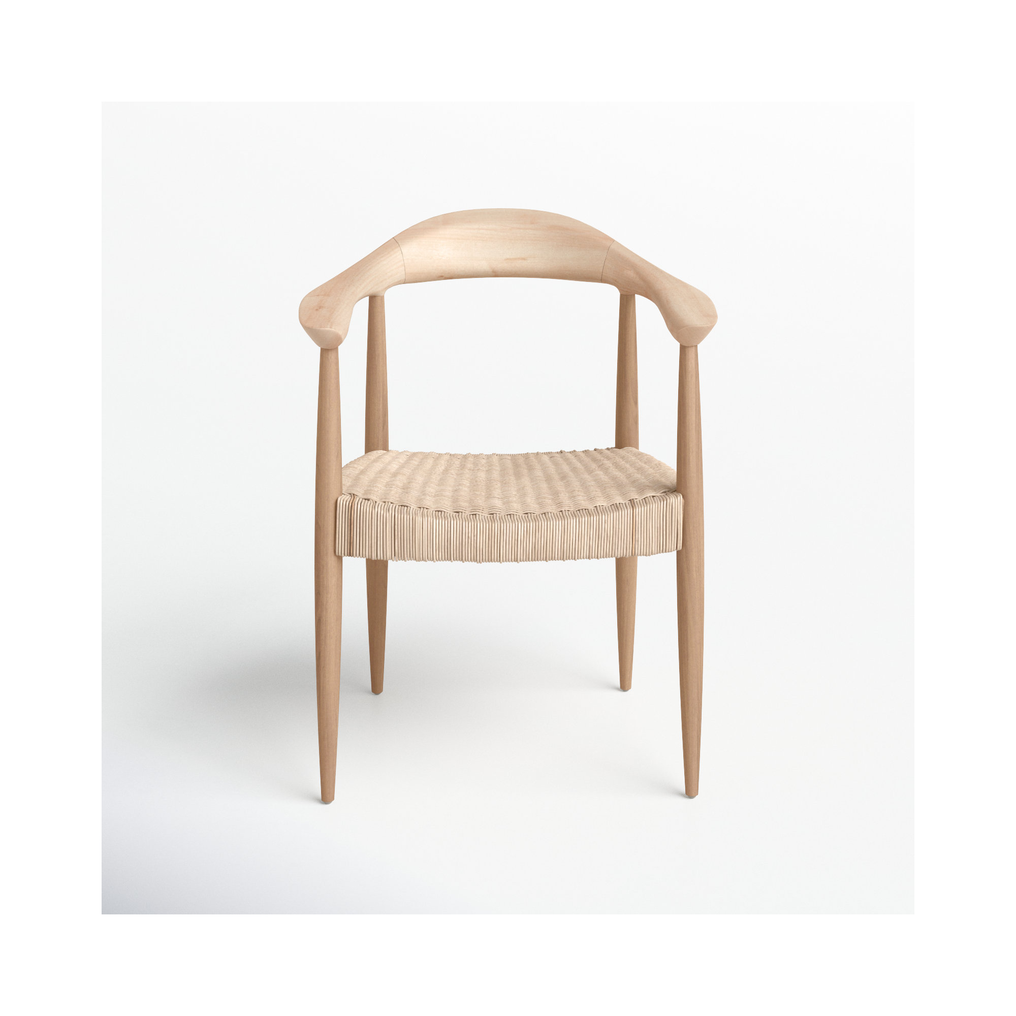 Ashanti 30.7'' Wide Teak Armchair