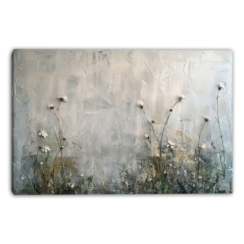 Meadow Bloom Wrapped Canvas Wall Art, 36"W x 24"H x 1.5"D