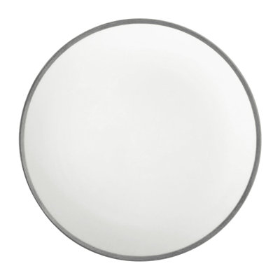 Platinum Edge Bone China Charger