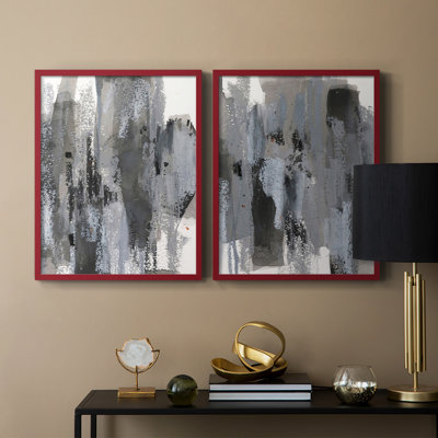 LoftPastel III - reproduction encadrée de qualité supérieure - prête à être accrochée - aucun clou requis - aucun clou requis