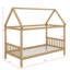 Lit simple pour enfant en forme de maison-2086260547