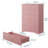 Tall Dressers for Bedroom with 5 Drawers, Wood Dressers for Closet, Living Room, Hallway, Entryway-1321013394