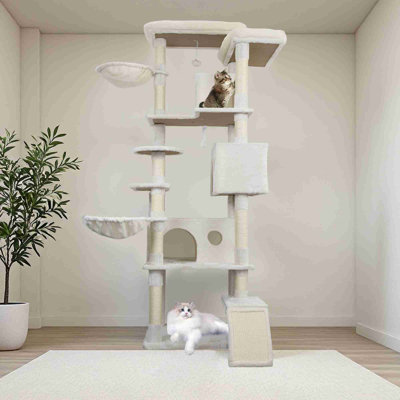 Tour pour arbre à chat à plusieurs niveaux