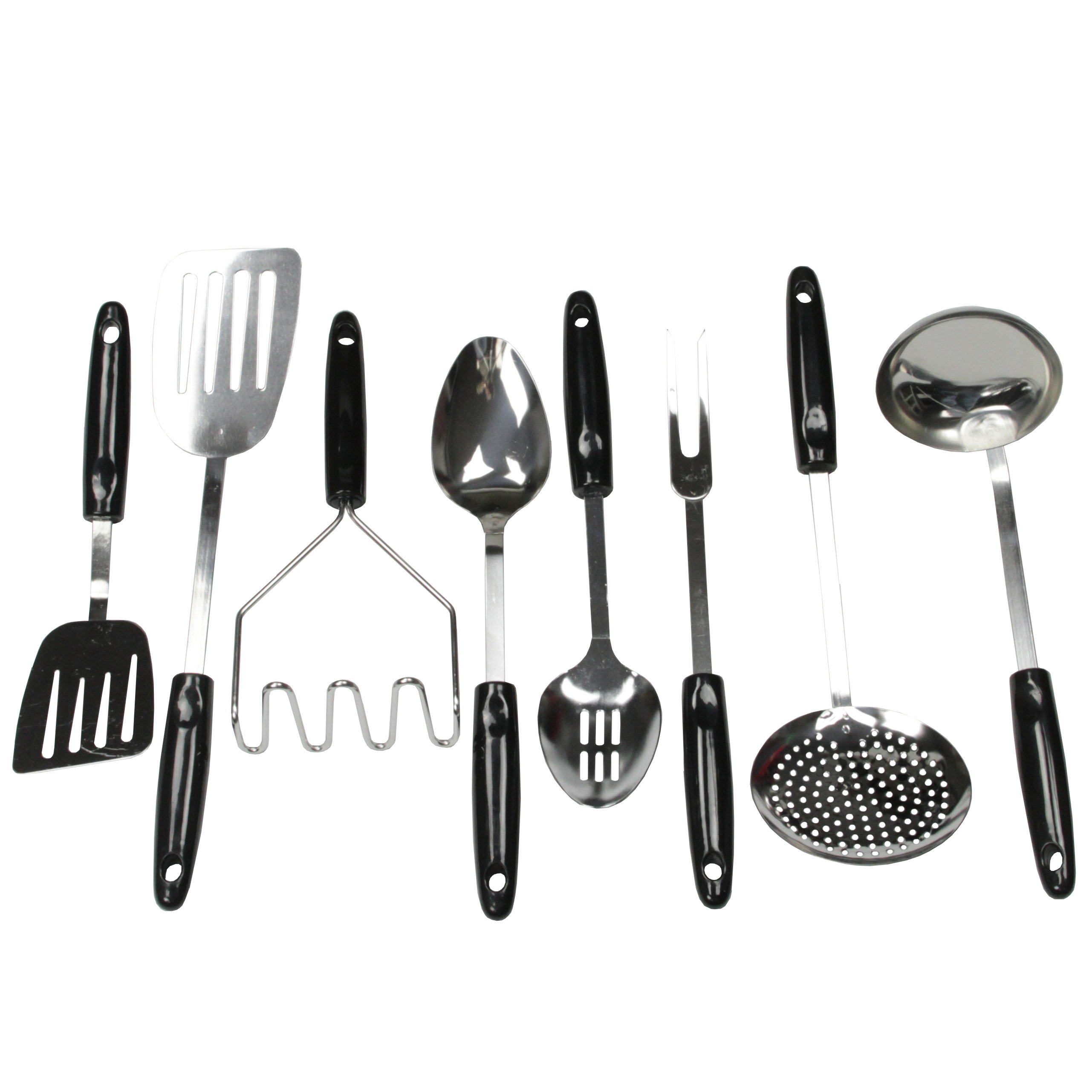 Chef Craft 8 Piece Select Stainless Steel Kitchen Tool Set | Wayfair