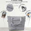 Ensemble de 4 valises 4 pièces - 20 po, valise à carreaux 28 po avec sac de toilette TSA Wet-Dry