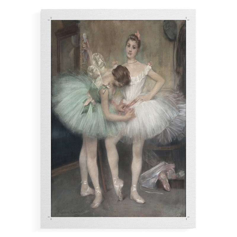 Vintage Portrait Print XC - Impression sur toile seulement - non encadrée, H 12 po x l 8 po
