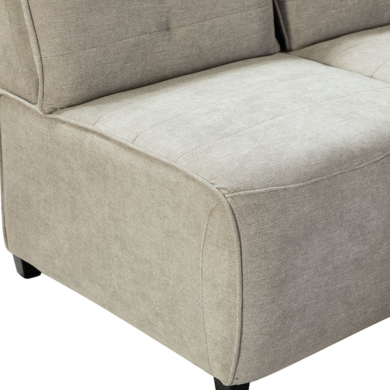 Canapé modulaire Ashanna, Étain