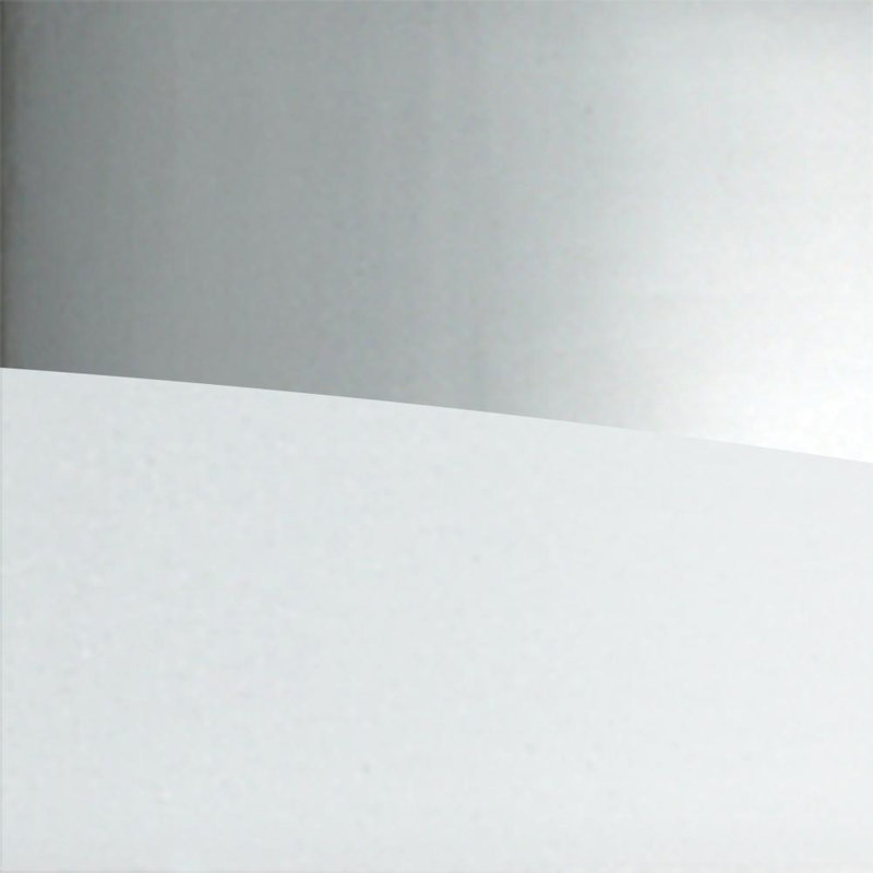 Luminaire suspendu simple géométrique 1 lumière Montrose, Blanc et chrome poli, Incandescent