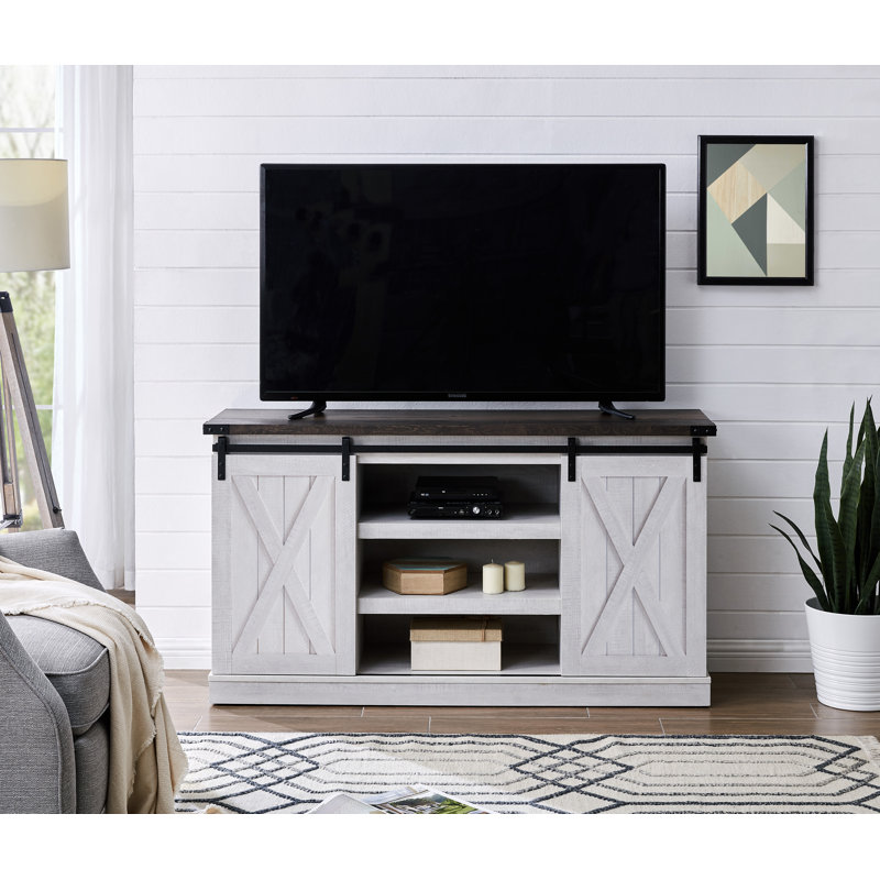 Britny TV Stand for TVs up to 65", Off - White
