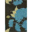 Amy Butler Wool Floral Area Rug in Black And Gray-1054721114