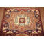 Tapis de couloir géométrique traditionnel en laine 3 x 10