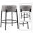 Kennley Upholstered Counter Stool with Metal Frame-56367144-56367145