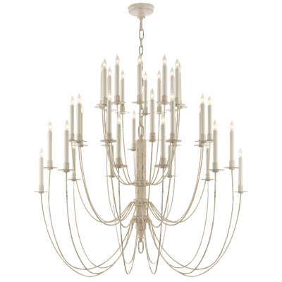 Thomas O'Brien Erika Three-Tier Chandelier